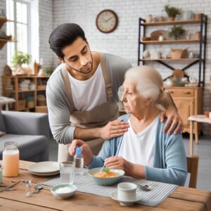 Cómo cuidar a una persona mayor en casa
