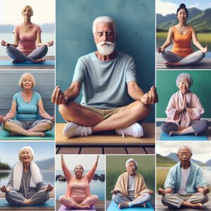 Técnicas de relajación para personas mayores