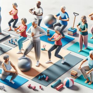 Técnicas para mejorar el equilibrio en personas mayores