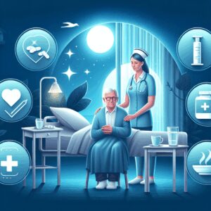 Cuidados nocturnos para ancianos: qué tener en cuenta